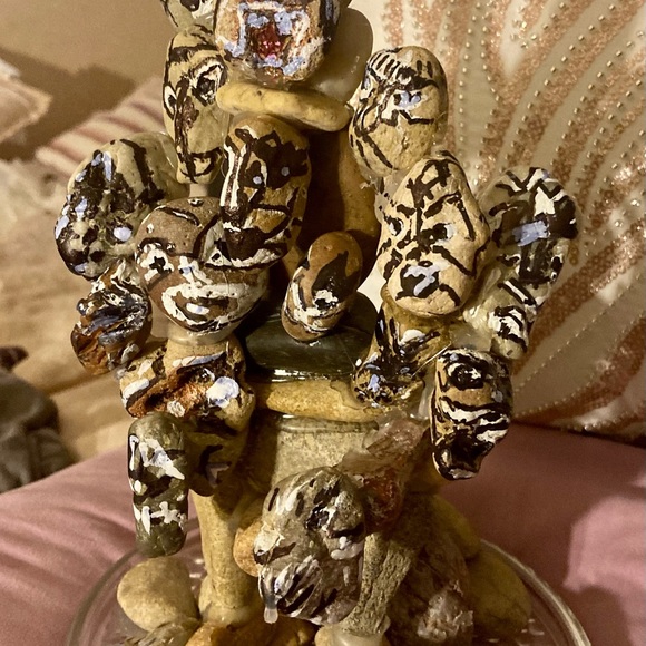 Homemade African or Myan sculpture Art - Picture 3 of 12